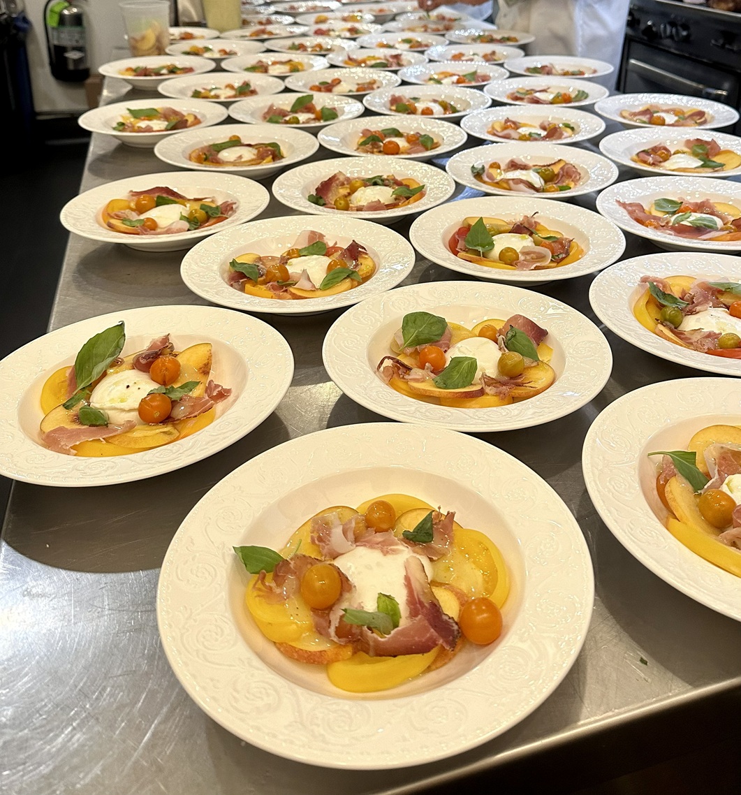 Burrata and Stone Fruit